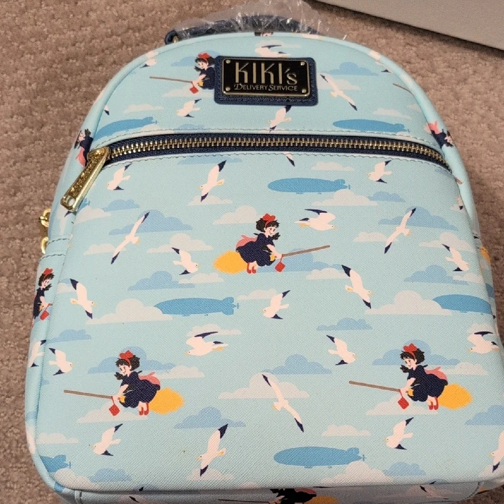 Loungefly Kiki's Delivery Service Ghibli Her Universe Mini Backpack NWT